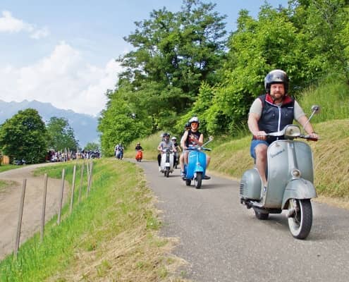 Vespatreffen im Hilberkeller