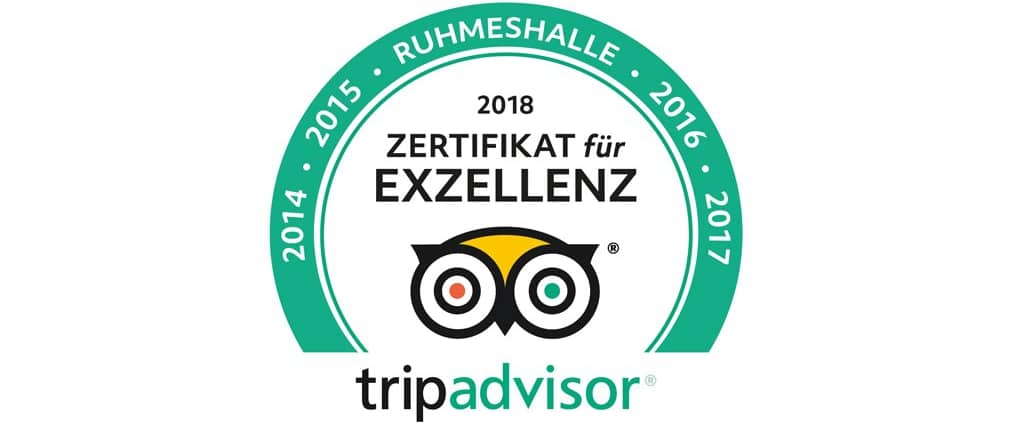 TripAdvisor Zertifikat 2018